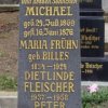 Fruehn Georg 1828-1916 Billes Maria 1834-1924 Grabstein
